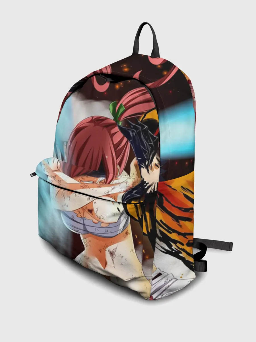 Рюкзак джинсовый / Нацу и Грей против Эльзы