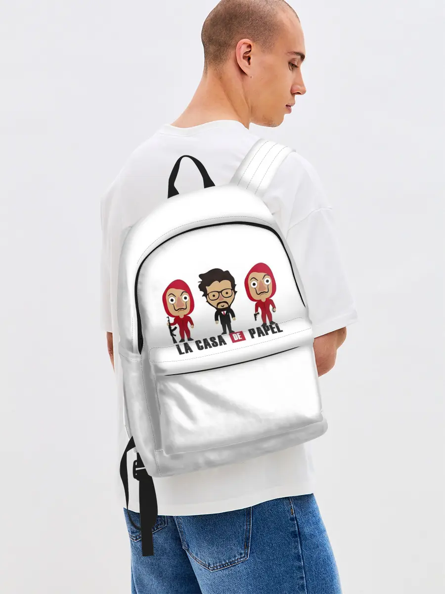 Рюкзак джинсовый / БУМАЖНЫЙ ДОМ