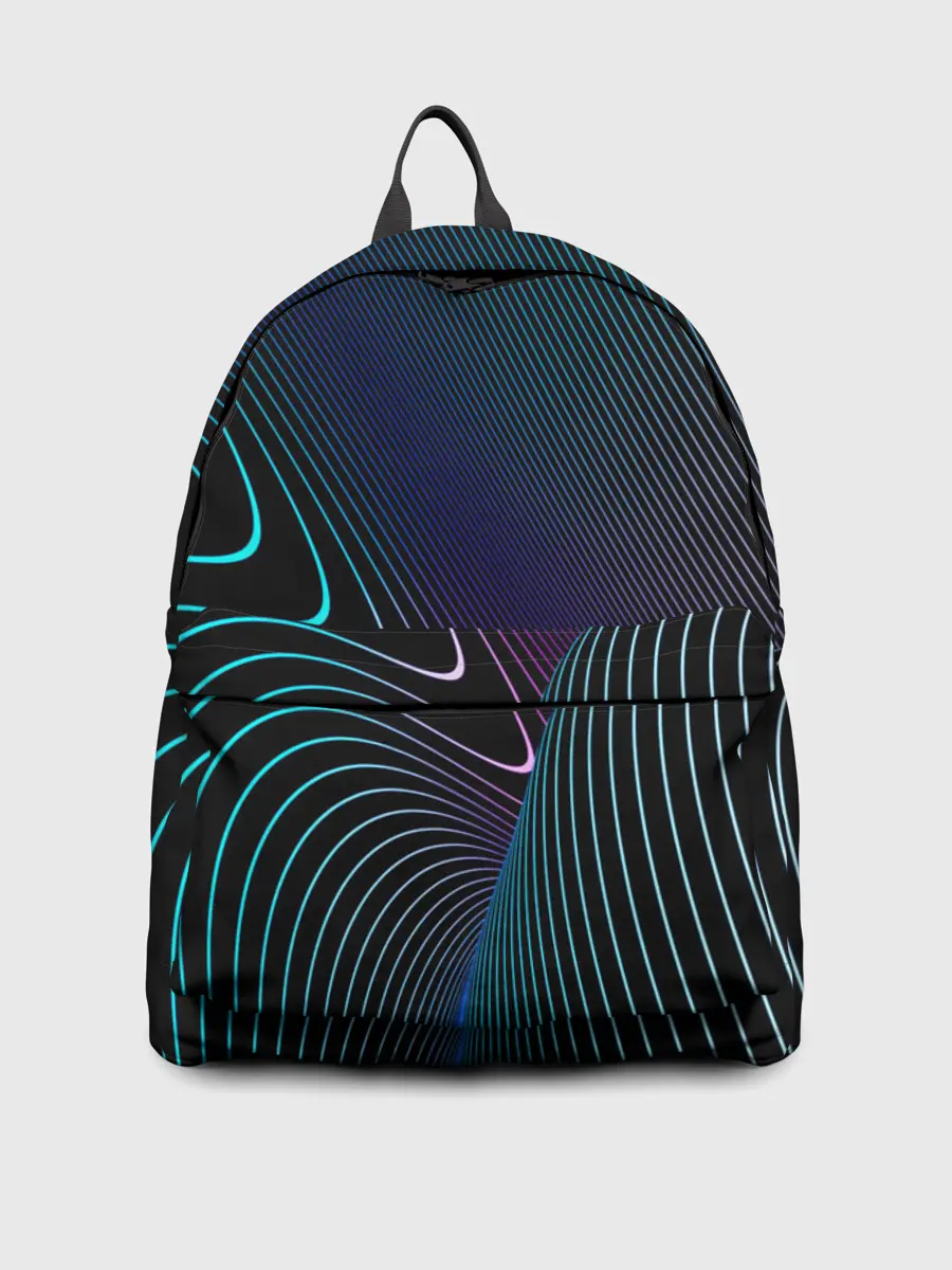 Рюкзак джинсовый / НЕОН STRIPES