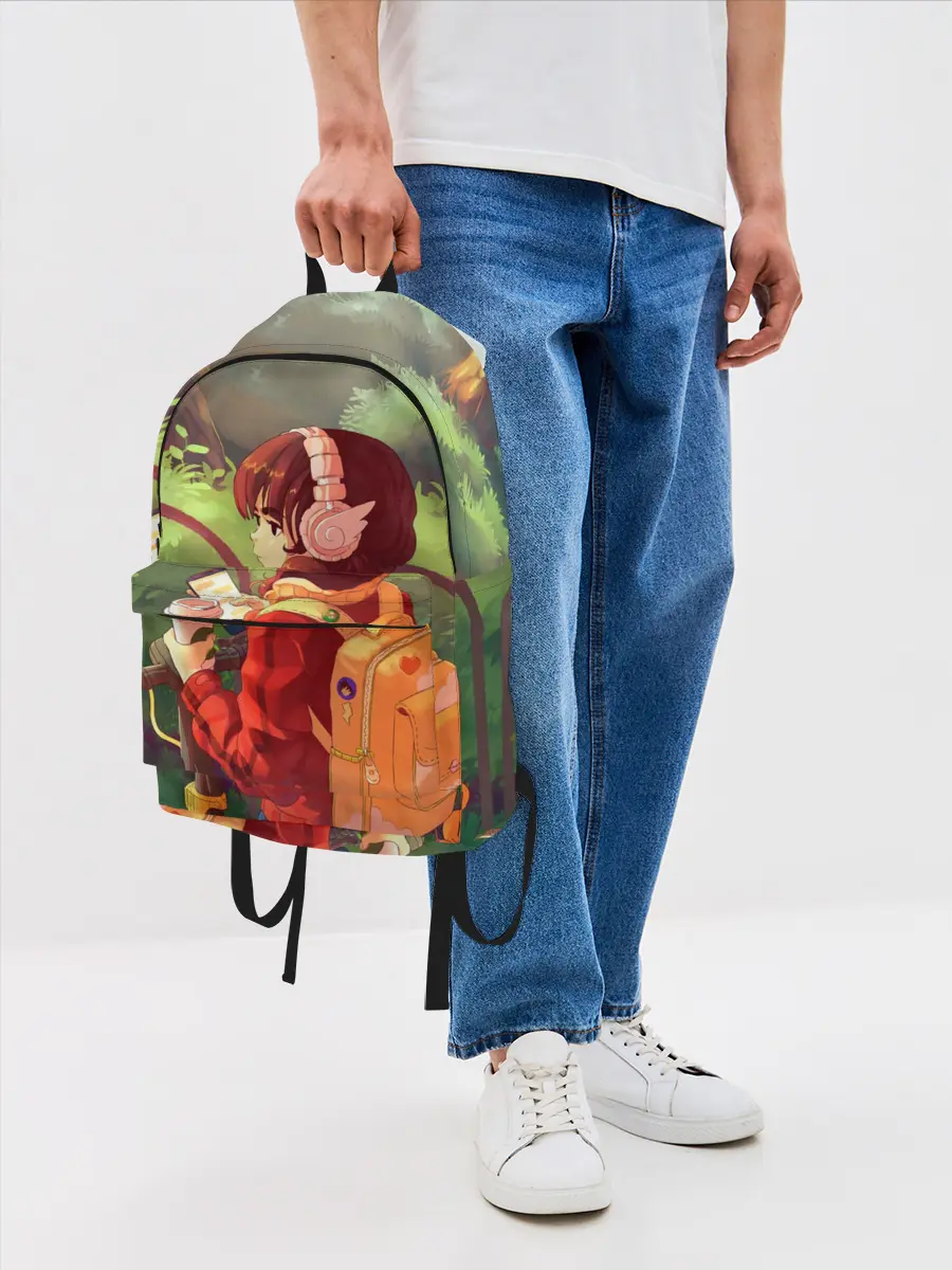 Рюкзак джинсовый / STUDY GIRL