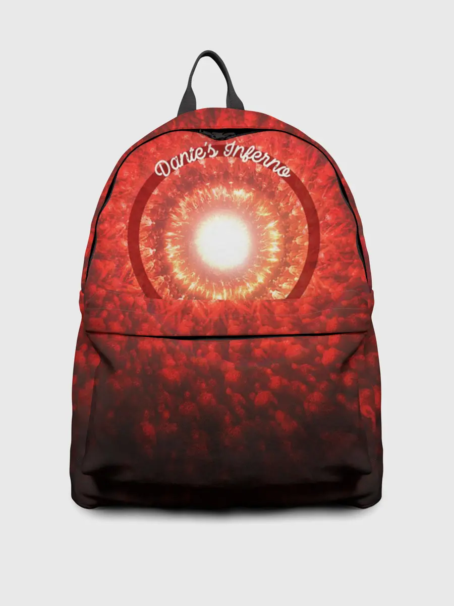 Рюкзак джинсовый / Портал в Ад Данте