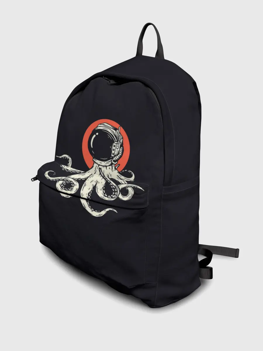 Рюкзак джинсовый / Космический осьминог | Space Octopus