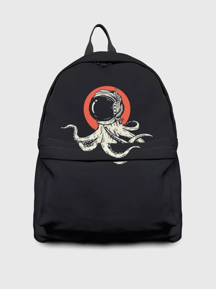 Рюкзак джинсовый / Космический осьминог | Space Octopus