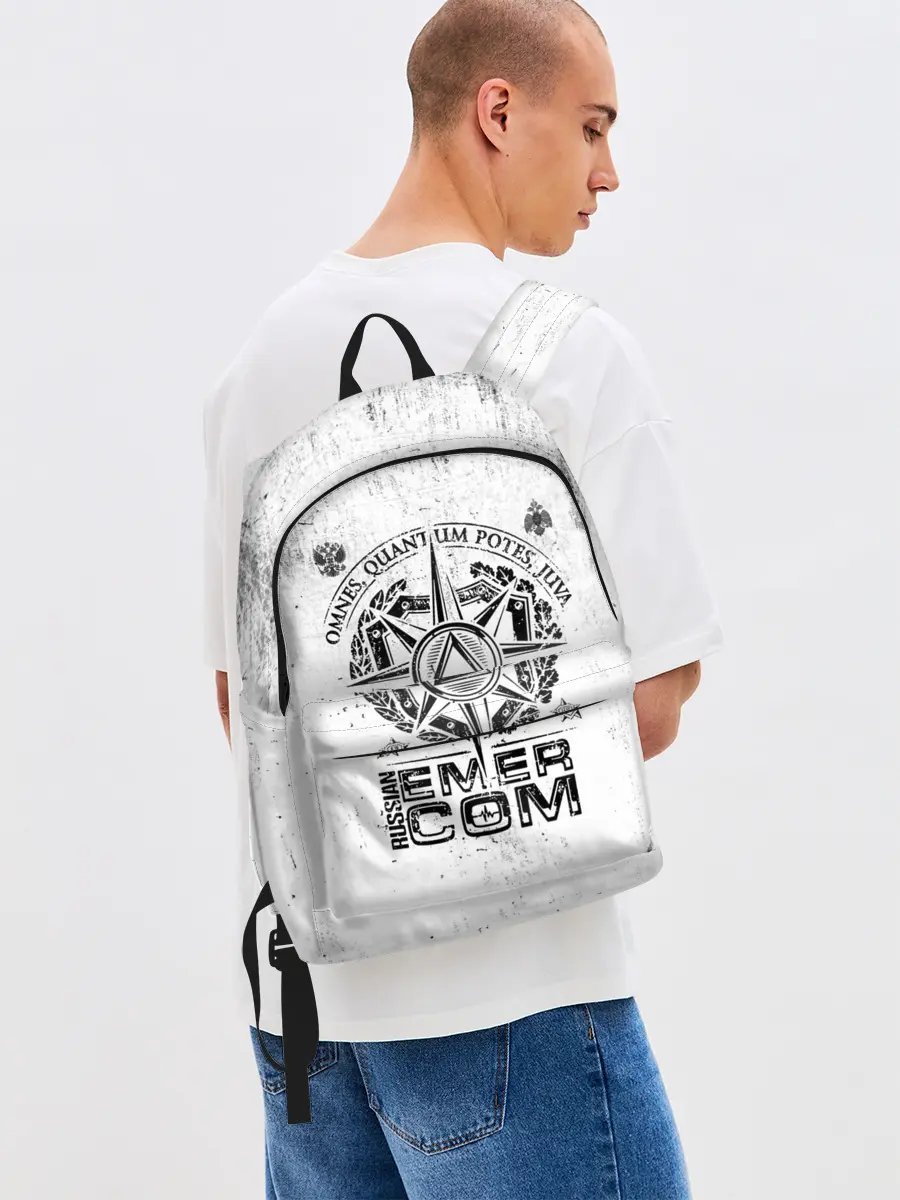 Рюкзак джинсовый / RUSSIAN EMERCOM