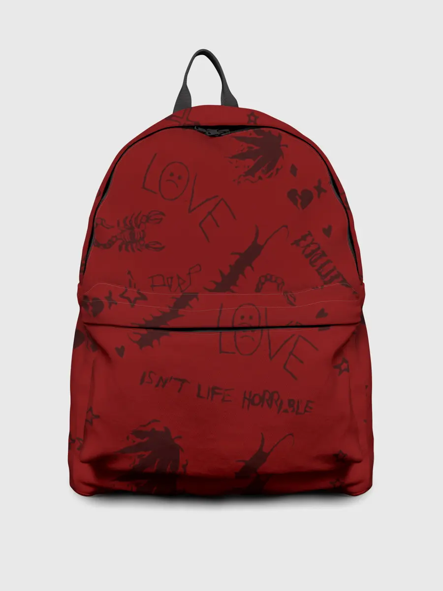 Рюкзак джинсовый / LIL PEEP / ЛИЛ ПИП