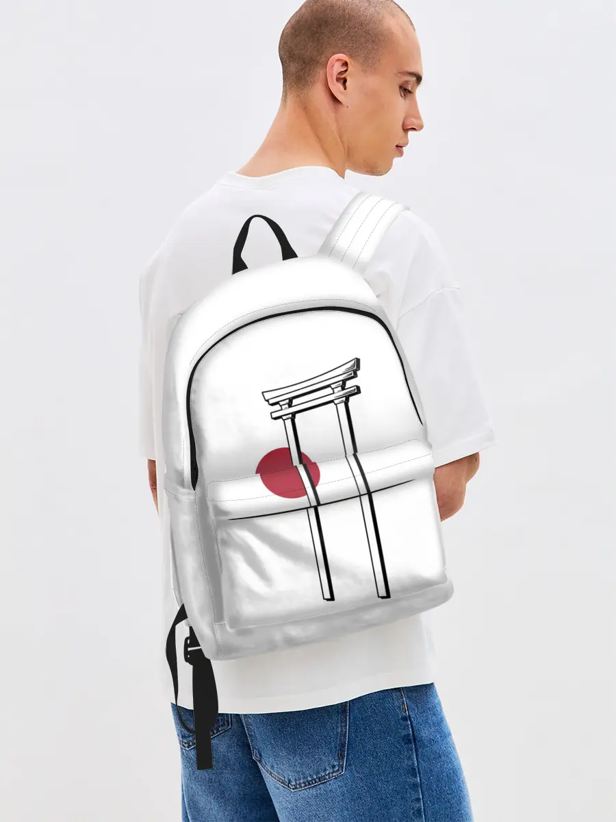 Рюкзак джинсовый / Япония Тории | Torii in Japan