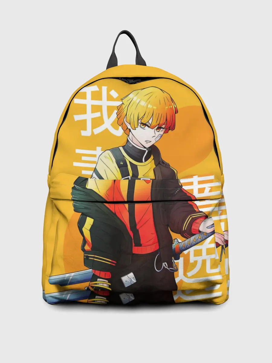 Рюкзак джинсовый / Зеницу Агацума с клинком