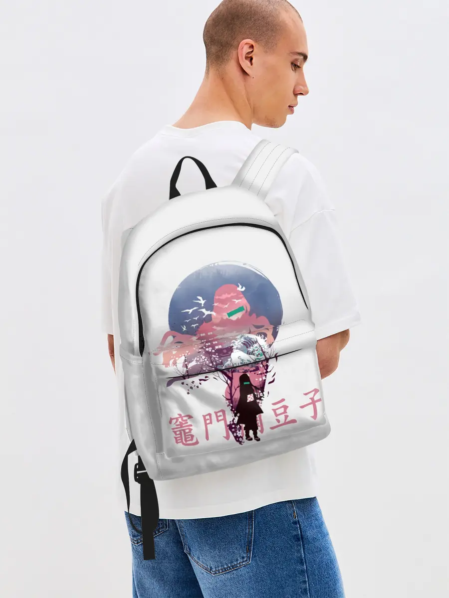 Рюкзак джинсовый / Kamado Nezuko