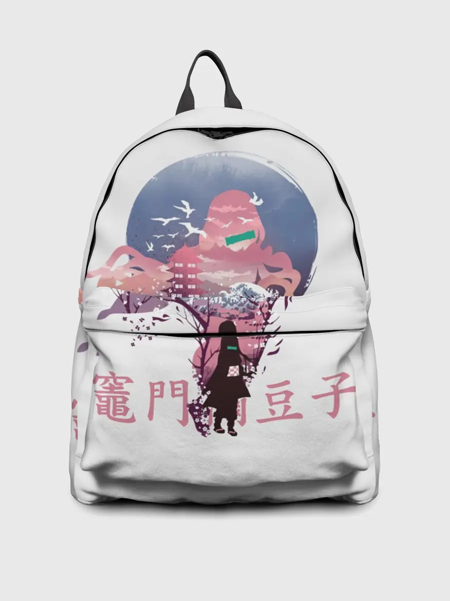 Рюкзак джинсовый / Kamado Nezuko