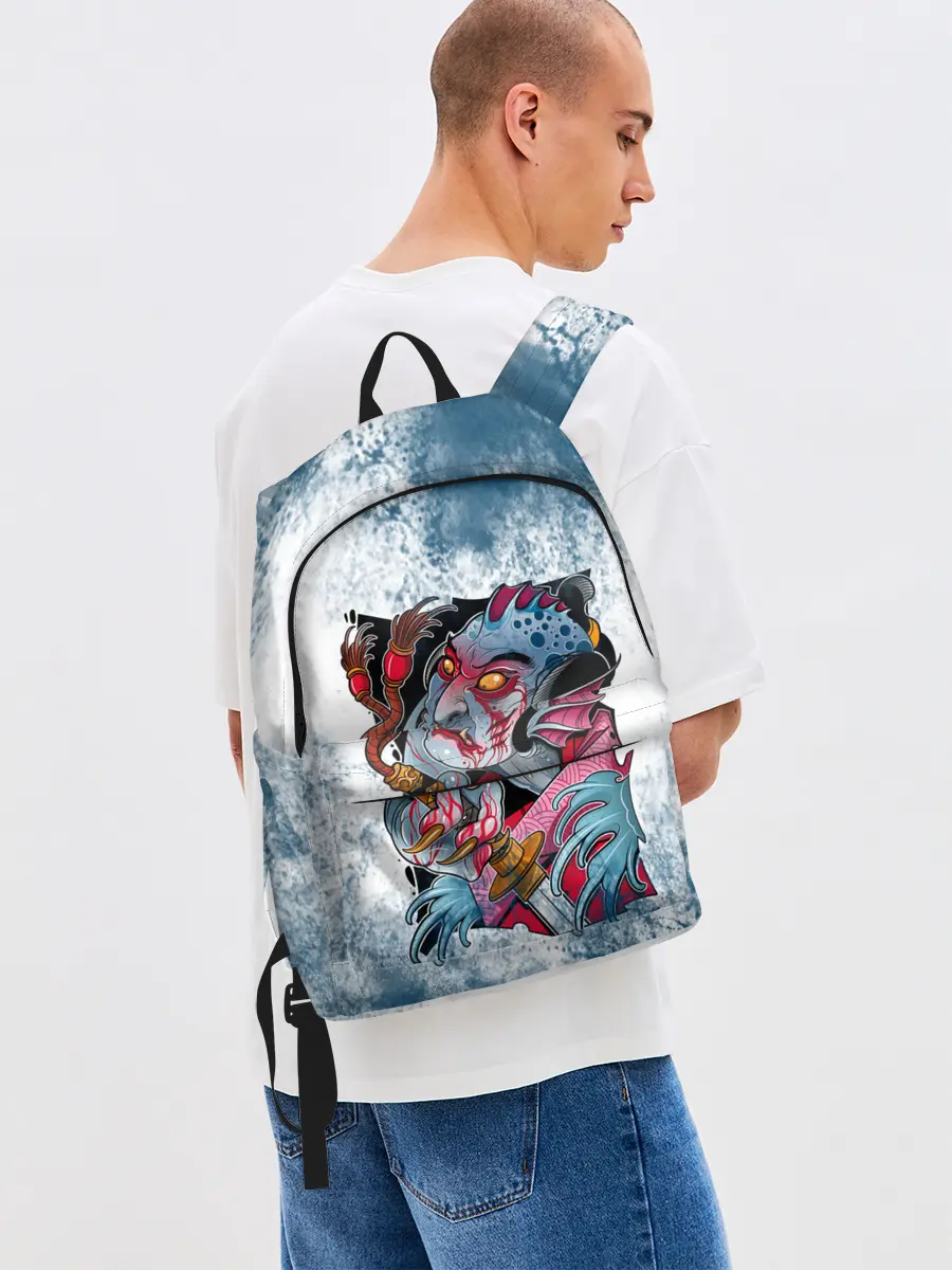 Рюкзак джинсовый / Водяной | Мифология