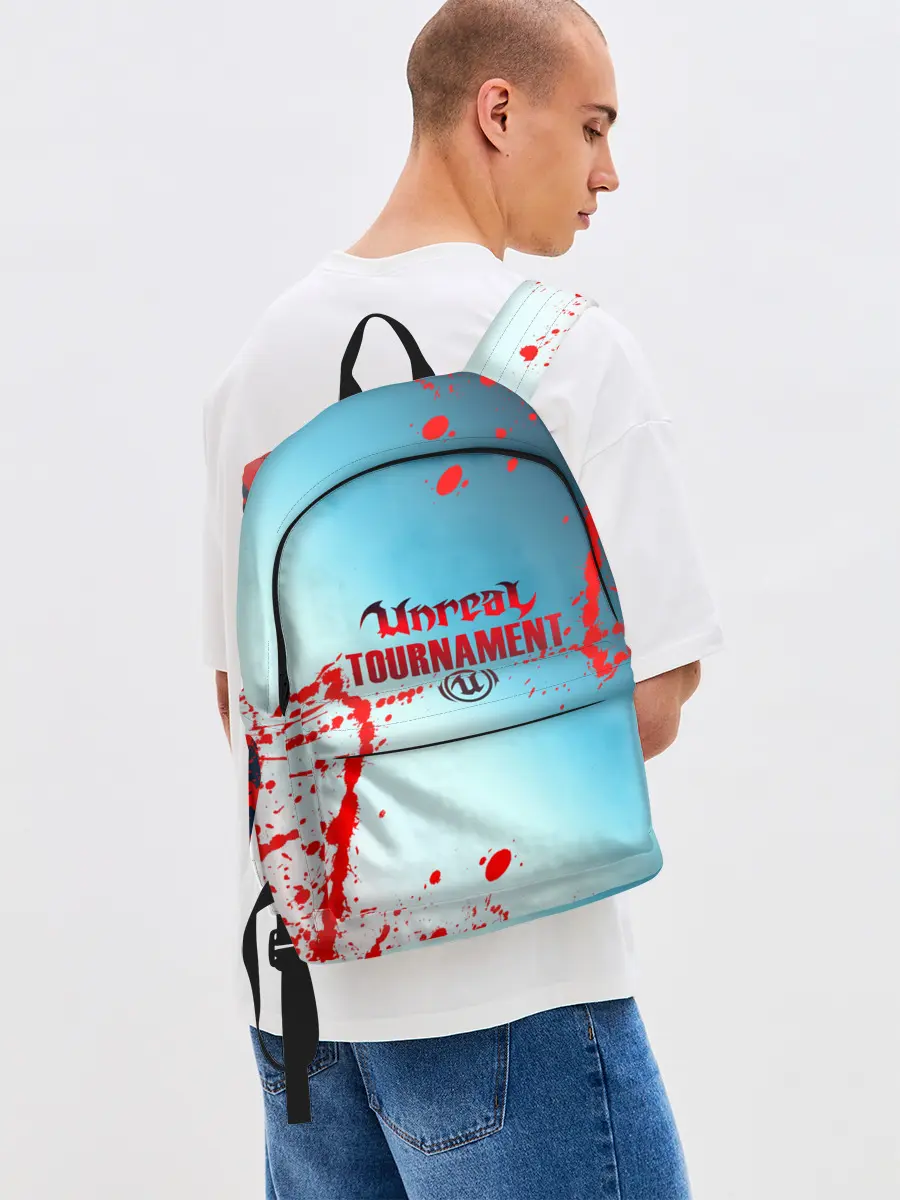 Рюкзак джинсовый / Unreal Tournament