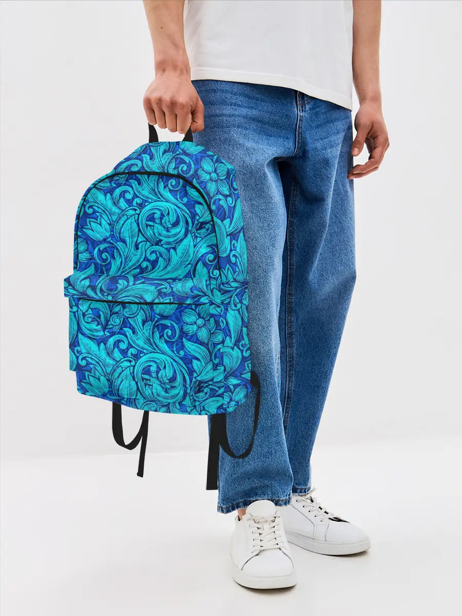Рюкзак джинсовый / Флора | Flora
