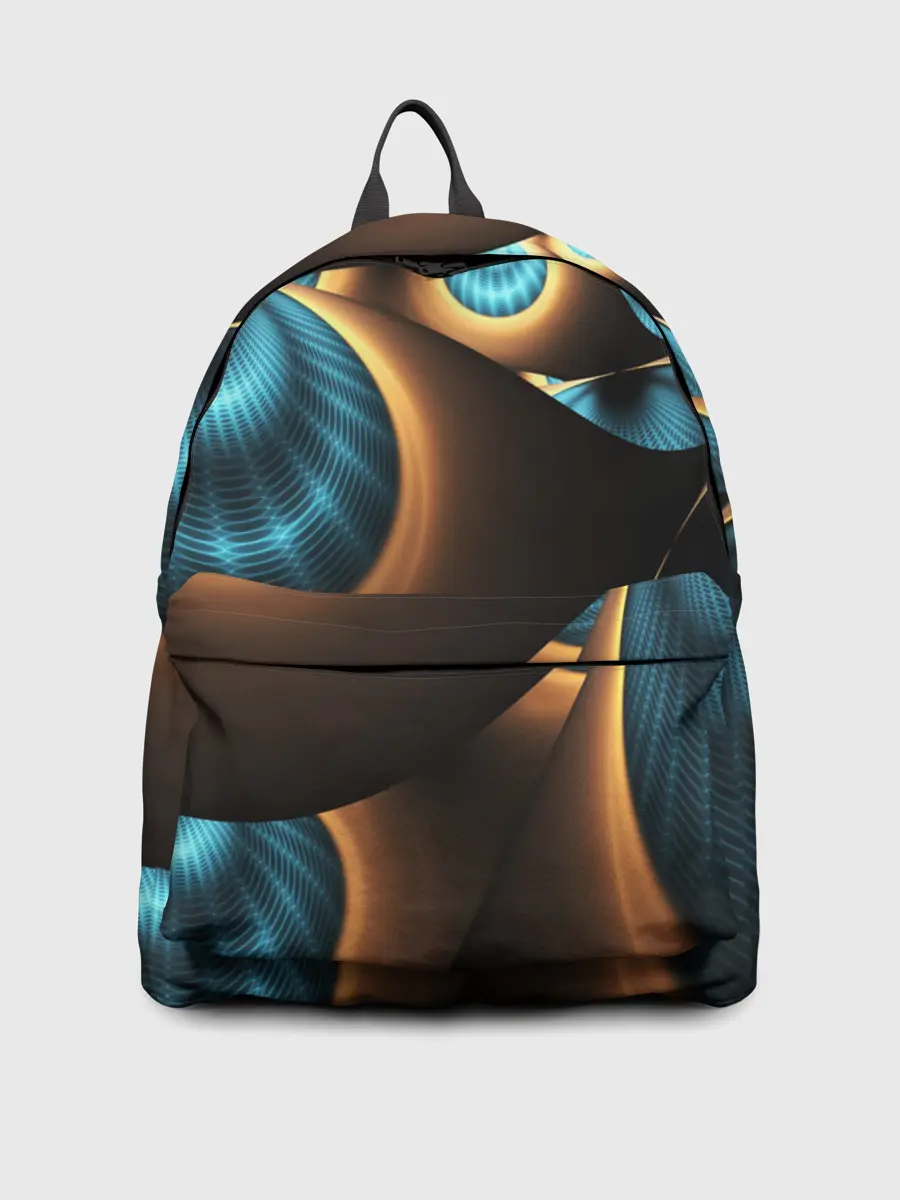 Рюкзак джинсовый / 3D FRACTAL