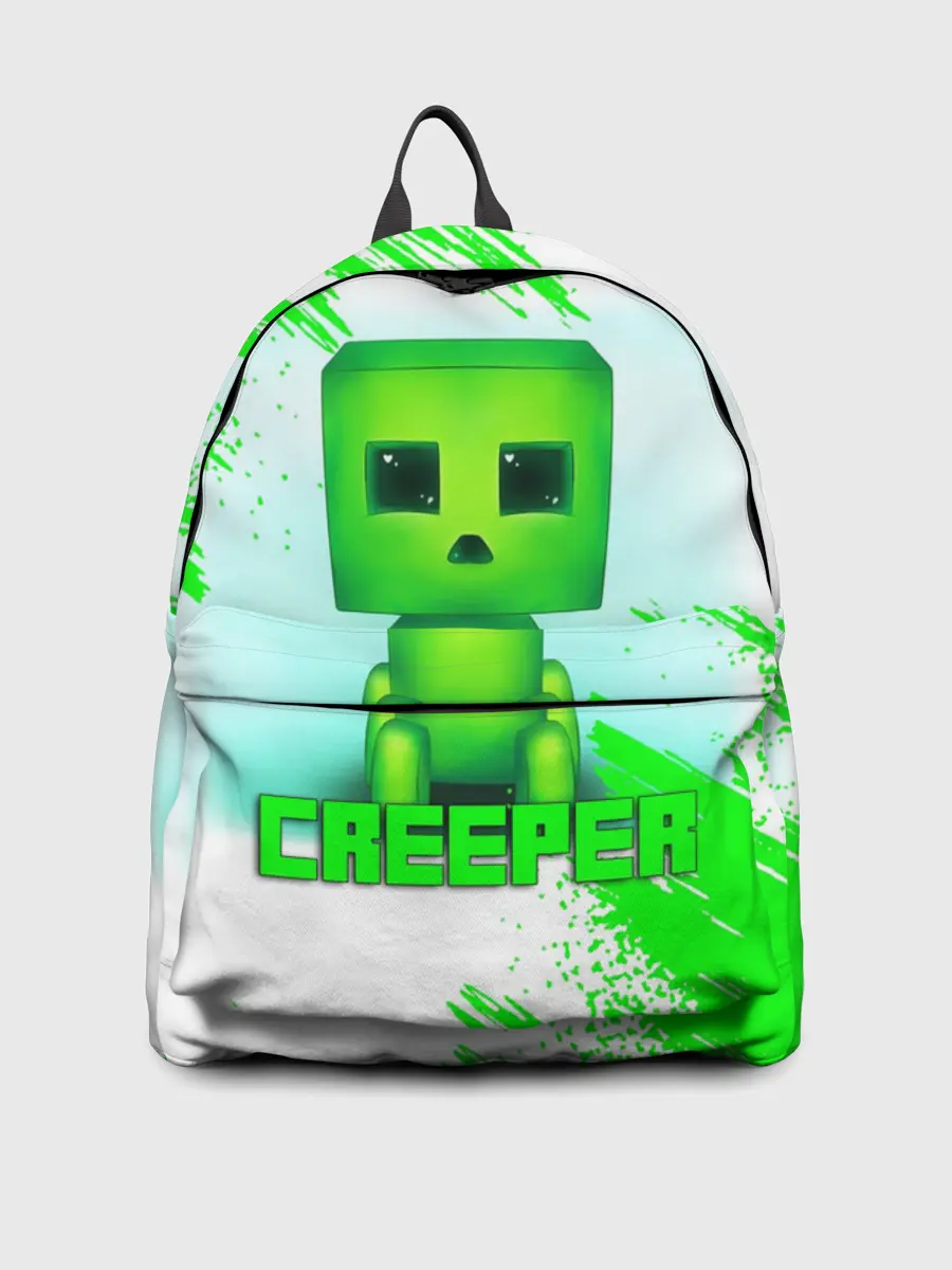 Рюкзак джинсовый / MINECRAFT CREEPER