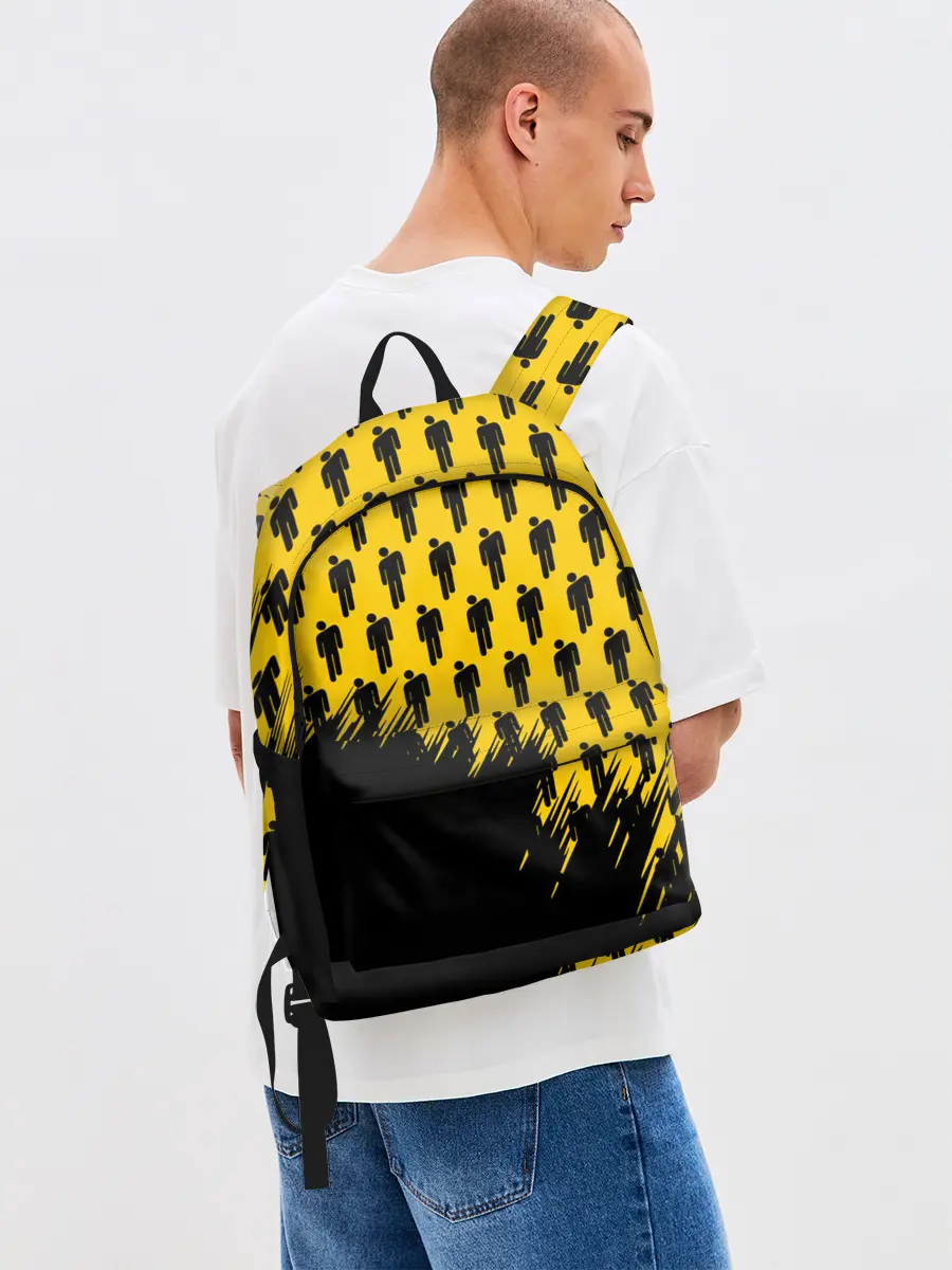 Рюкзак джинсовый / Billie Eilish.