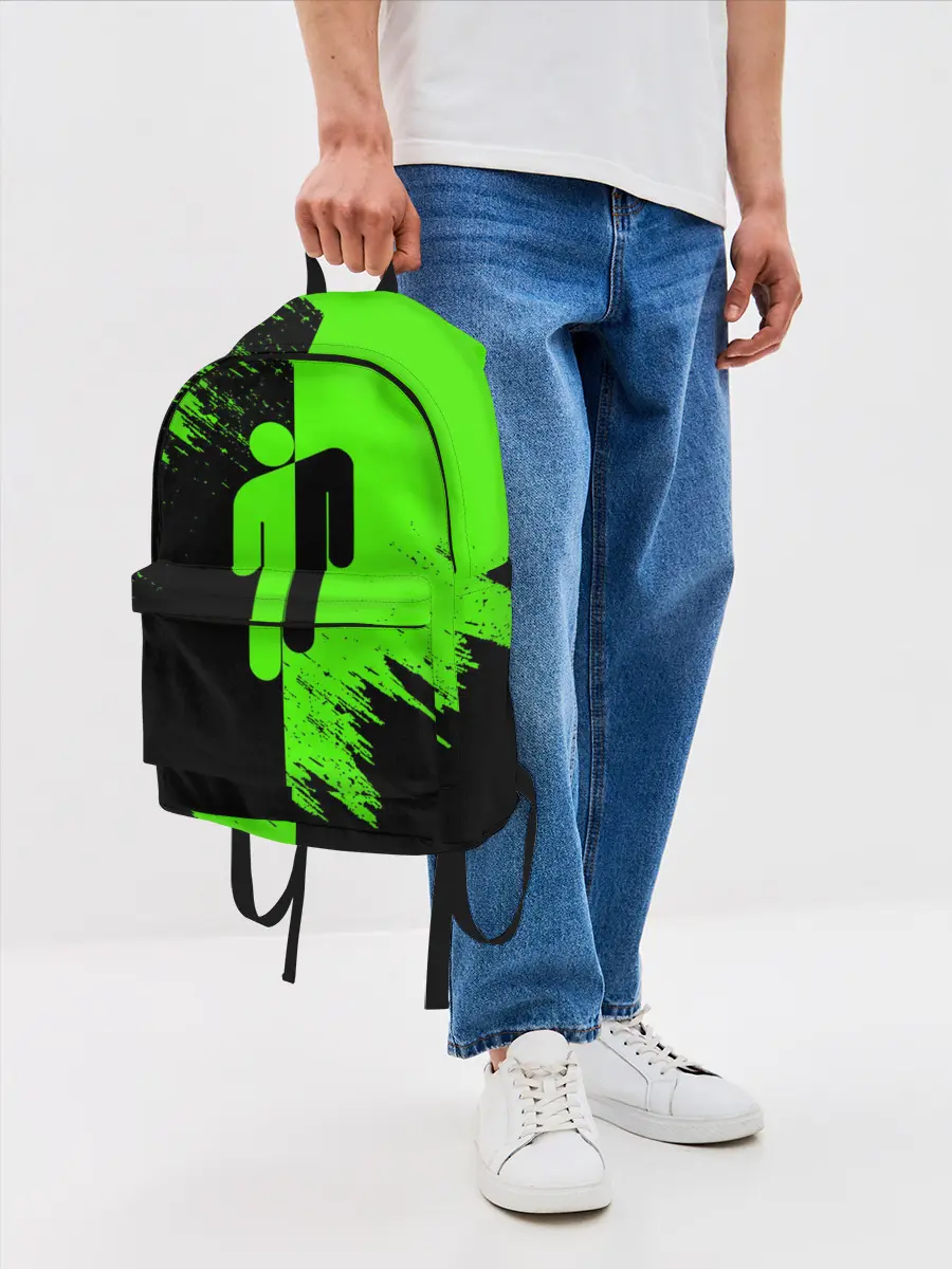 Рюкзак джинсовый / BILLIE EILISH / БИЛЛИ АЙЛИШ