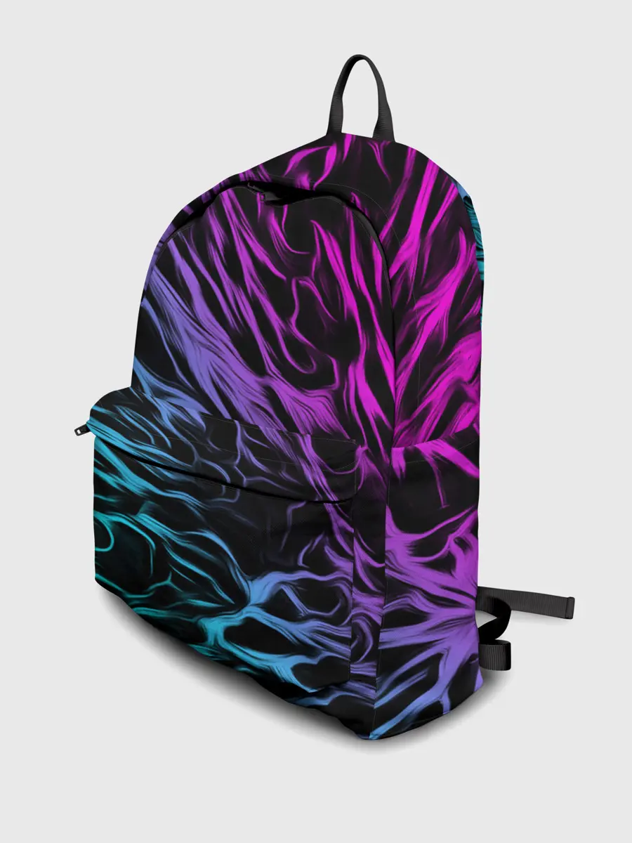 Рюкзак джинсовый / НЕОНОВЫЕ РАЗВОДЫ / НЕОН