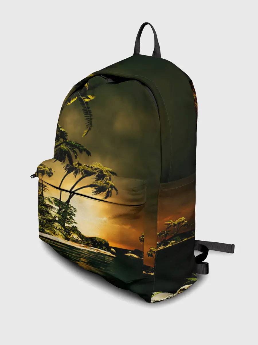 Рюкзак джинсовый / РАЙСКИЙ ОСТРОВ