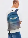 Рюкзак джинсовый / aston martin