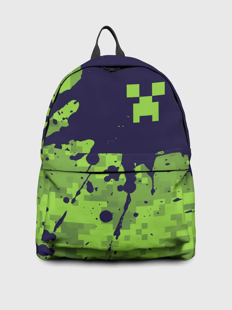 Рюкзак джинсовый / MINECRAFT / МАЙНКРАФТ