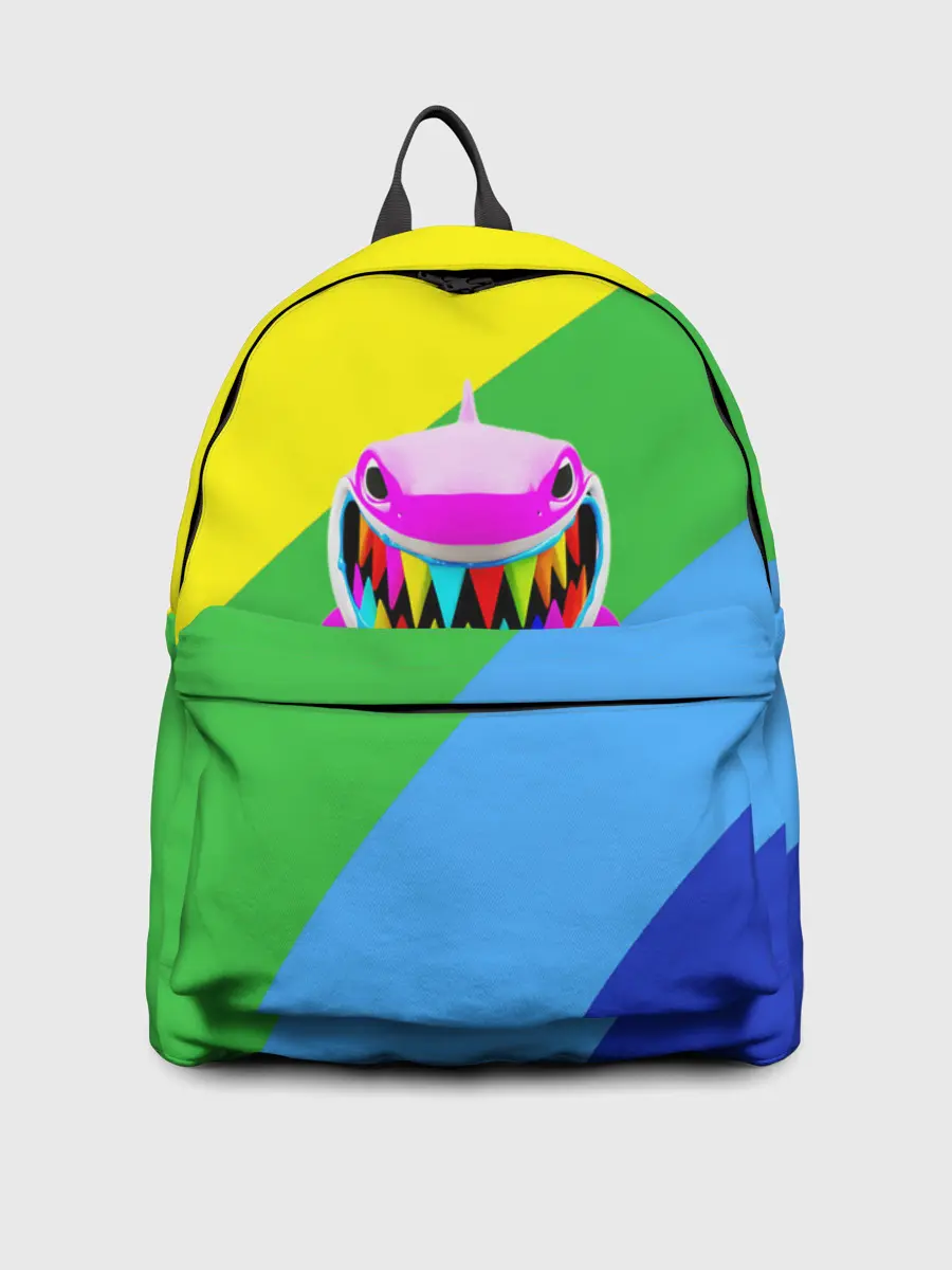 Рюкзак джинсовый / 6ix9ine