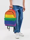 Рюкзак джинсовый / Радуга
