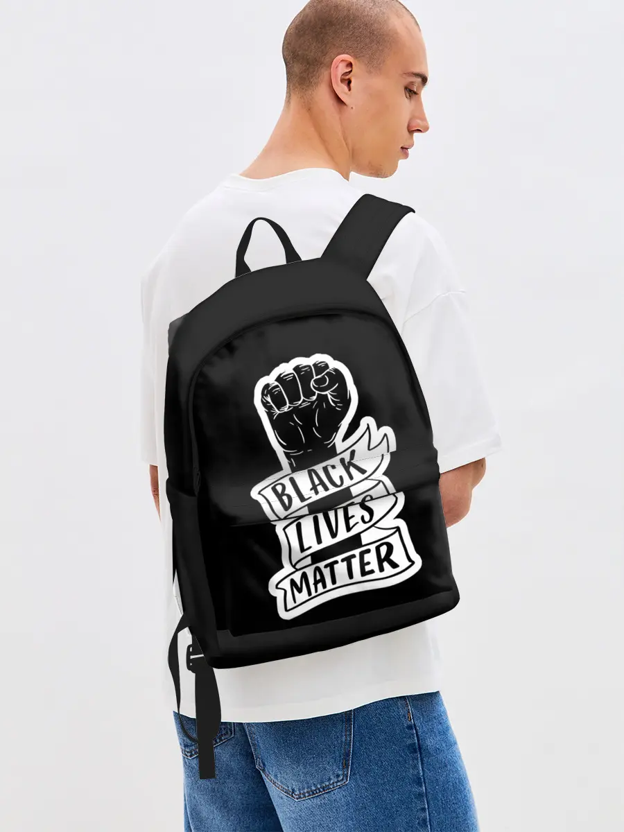 Рюкзак джинсовый / Black Lives Matter