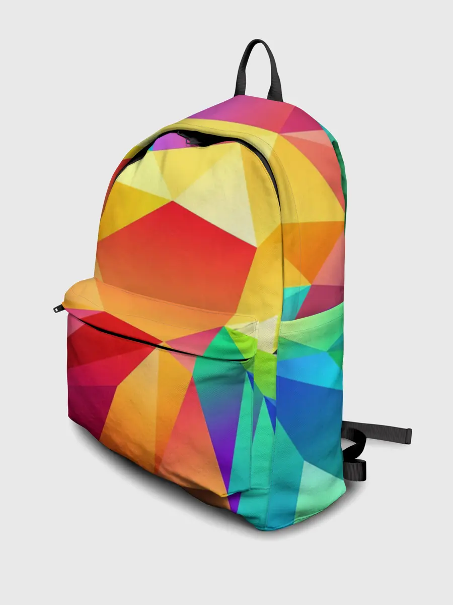 Рюкзак джинсовый / Яркая мозаика
