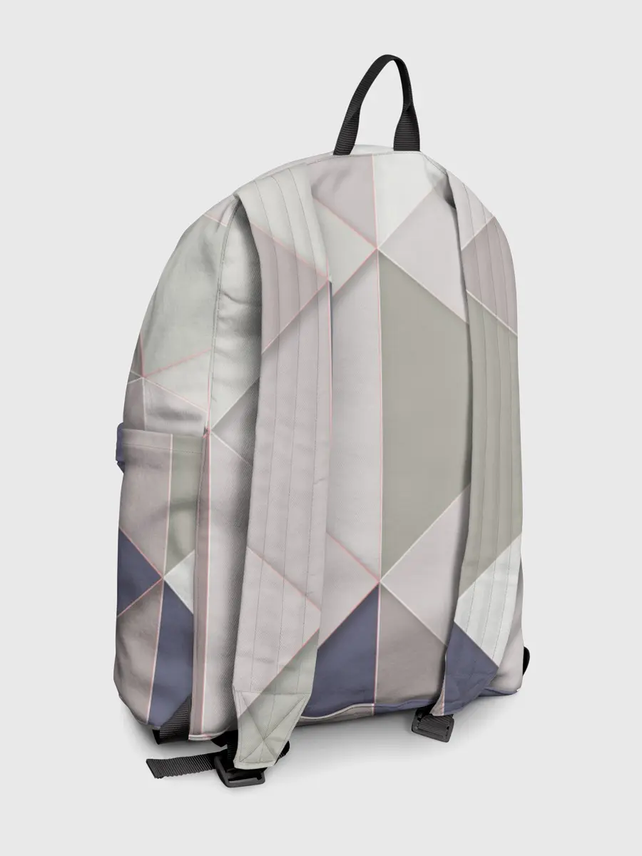 Рюкзак джинсовый / Треугольники