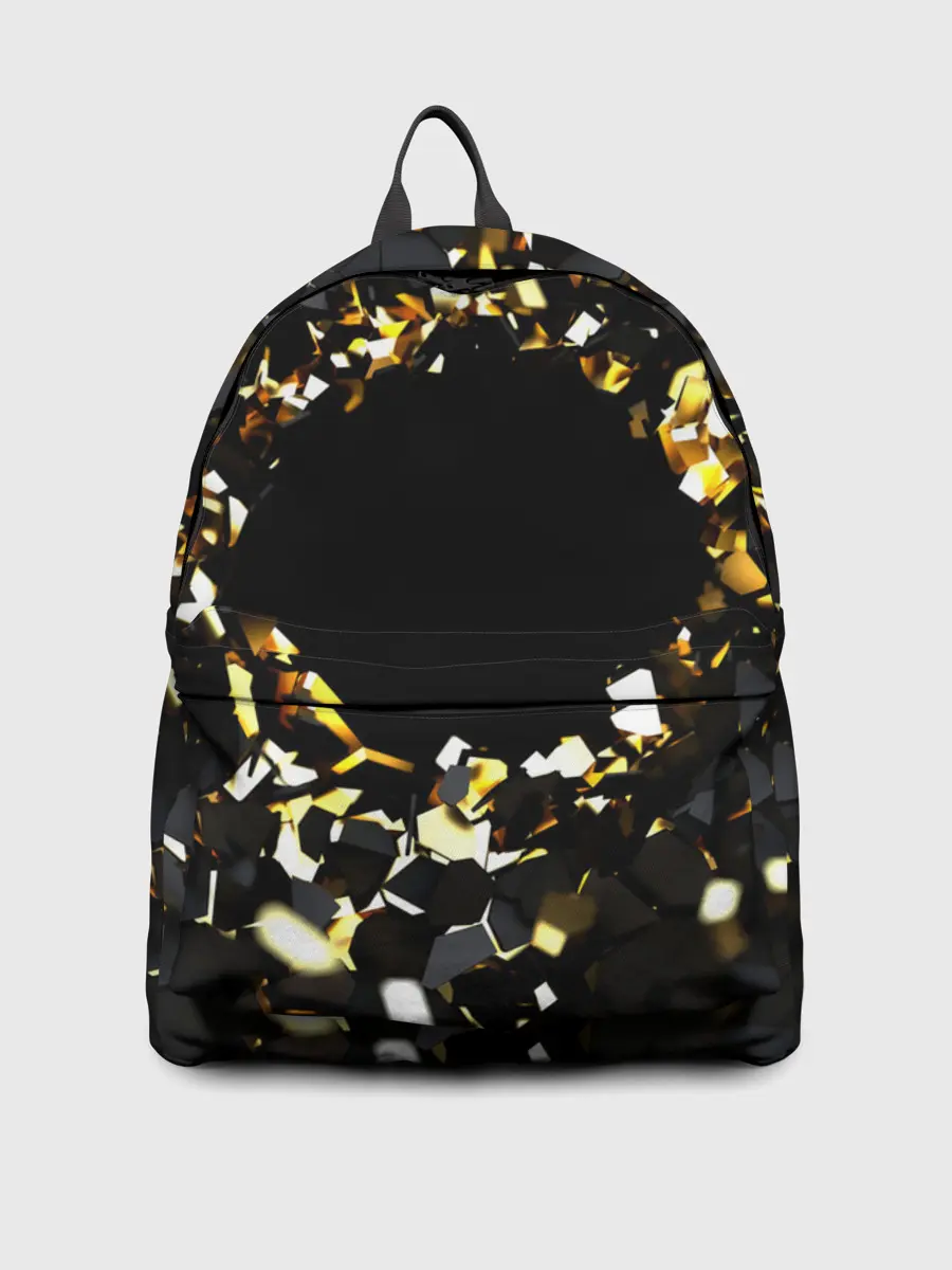 Рюкзак джинсовый / Брызги стекла