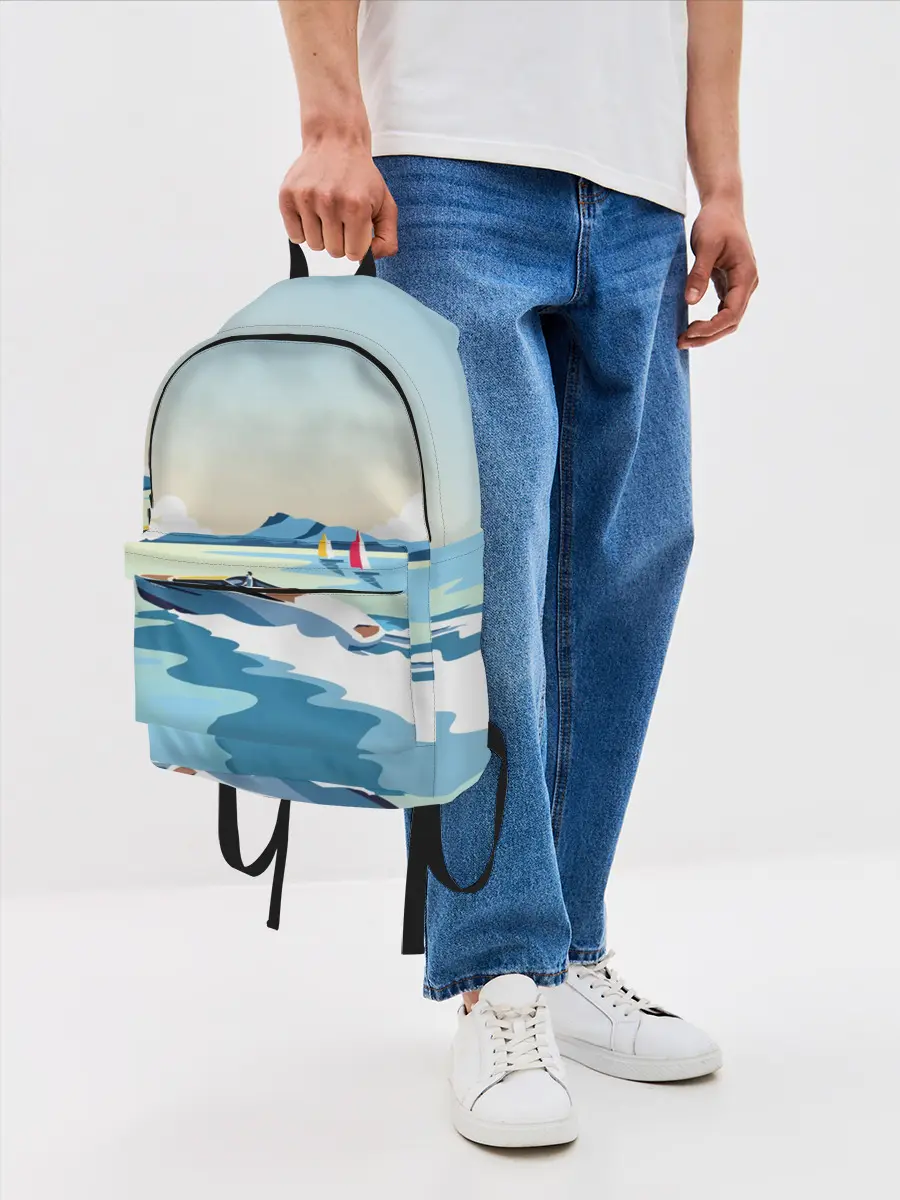 Рюкзак джинсовый / Лето