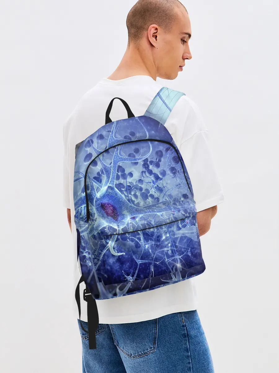 Рюкзак джинсовый / ВИРУС