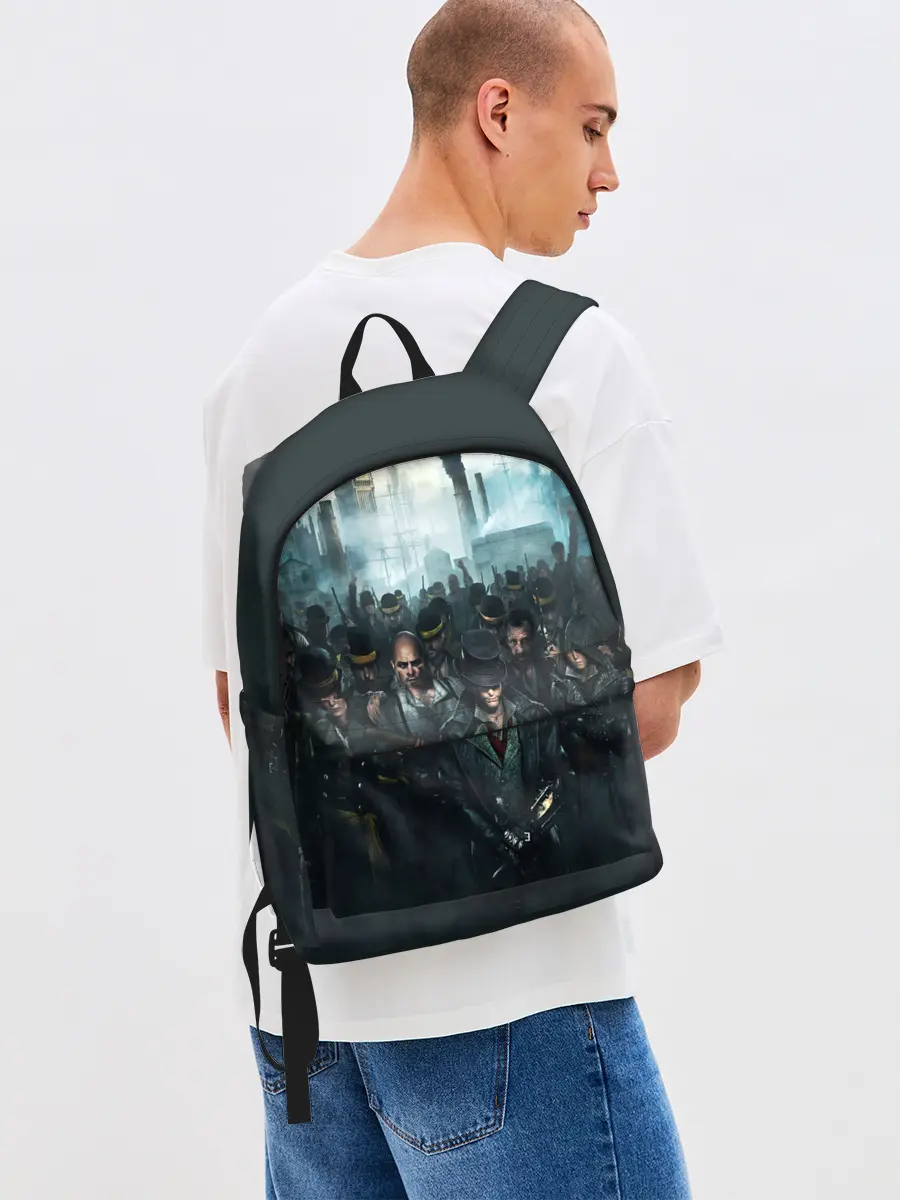 Рюкзак джинсовый / ASSASSINS CREED СИНДИКАТ