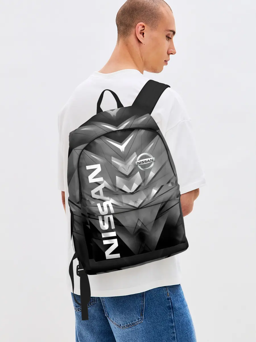Рюкзак джинсовый / NISSAN.