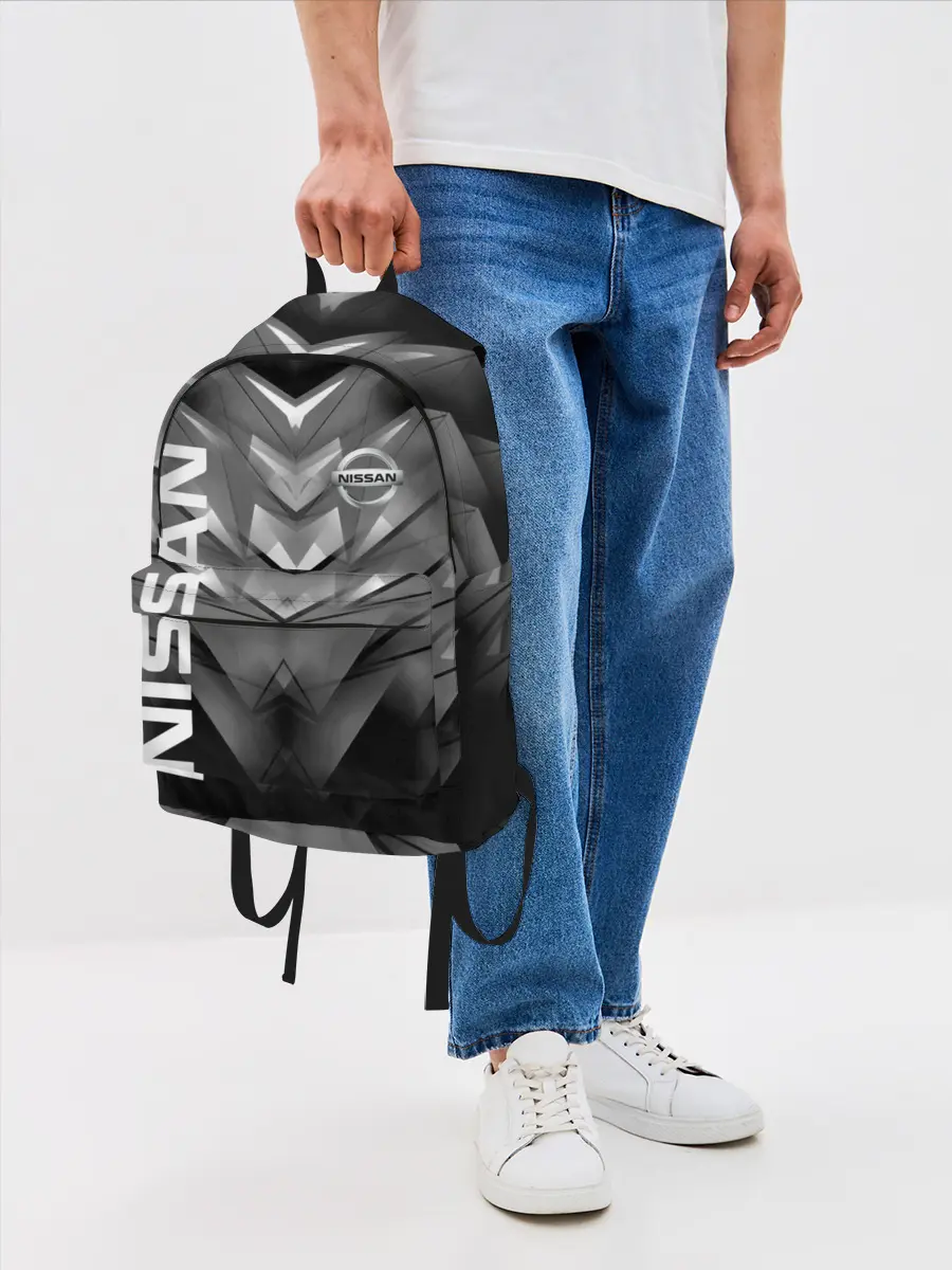 Рюкзак джинсовый / NISSAN.