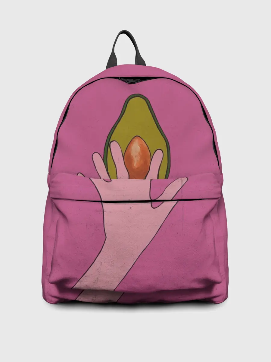 Рюкзак джинсовый / avocado