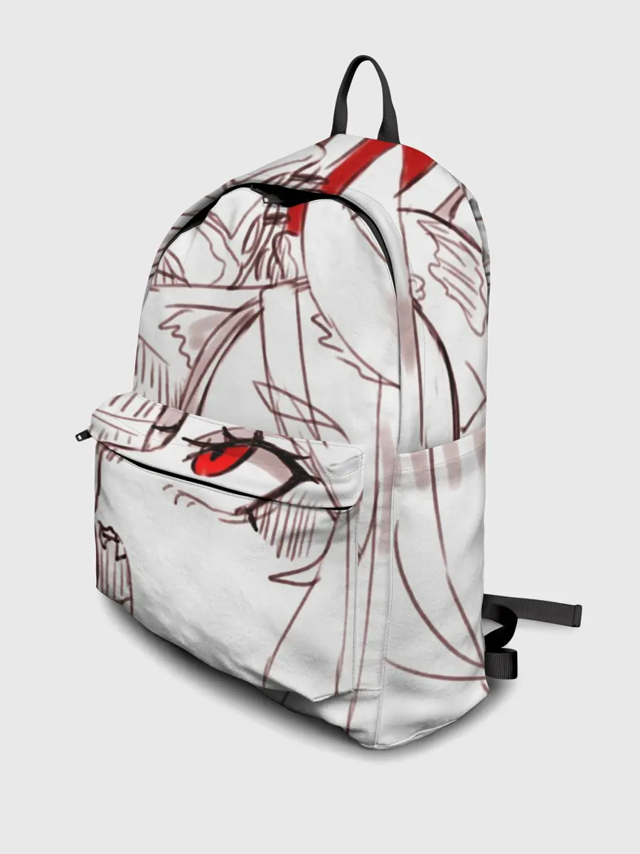 Рюкзак джинсовый / Люцифер. HELLTAKER