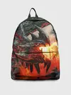 Рюкзак джинсовый / Дракон | Dragon