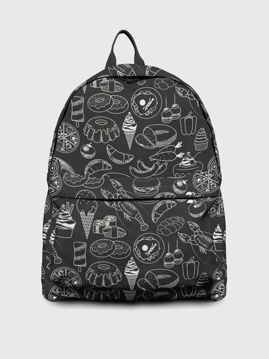 Рюкзак джинсовый / еда