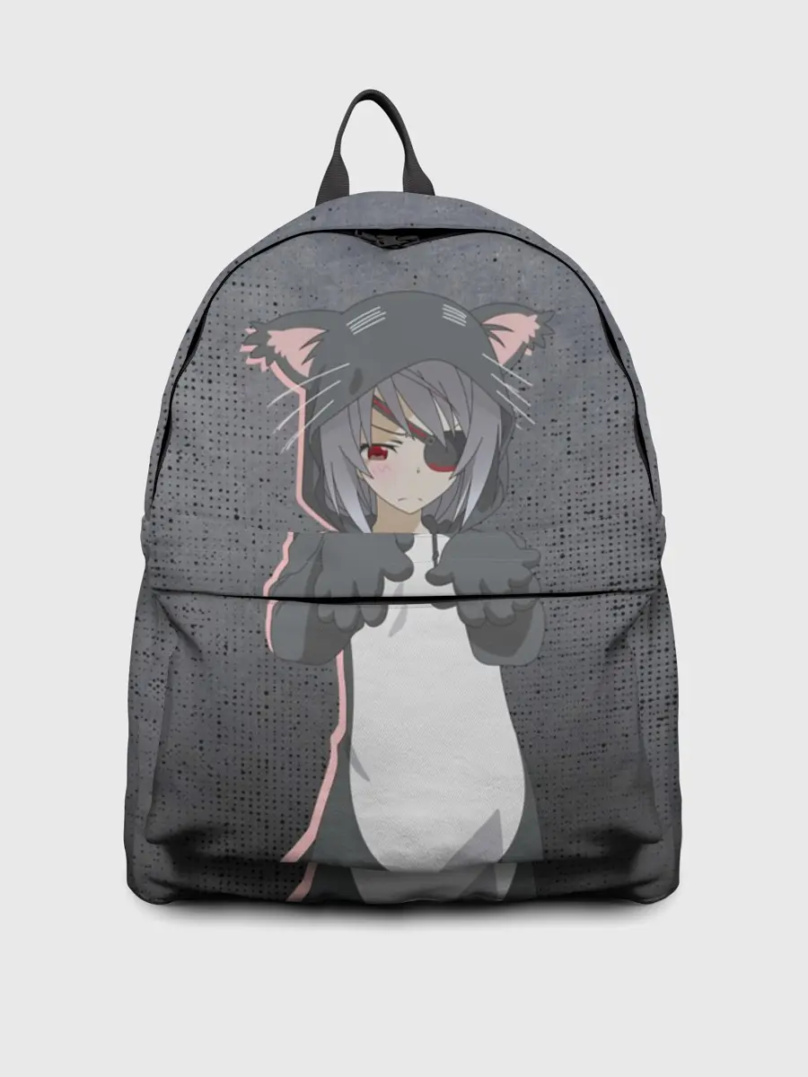 Рюкзак джинсовый / Catgirl sadness