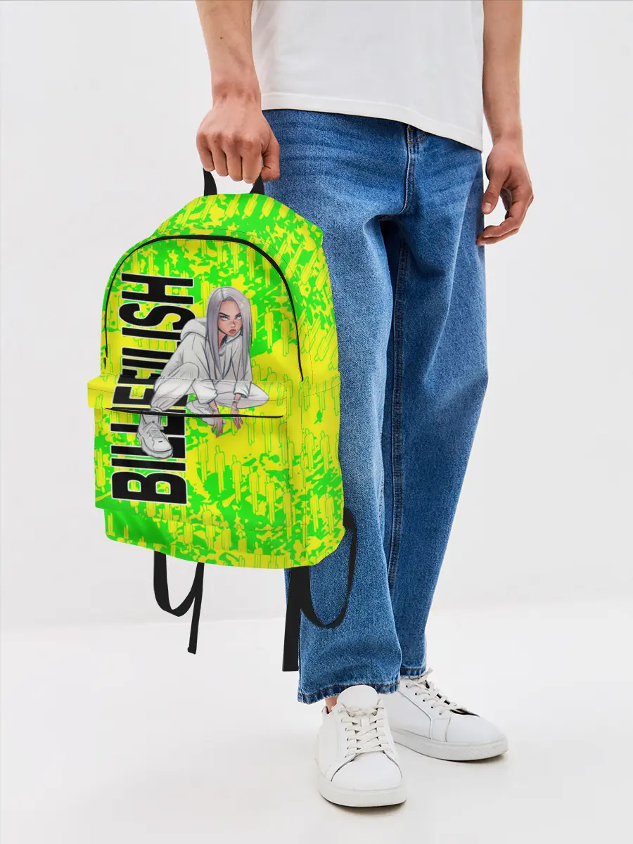 Рюкзак джинсовый / билли айлиш