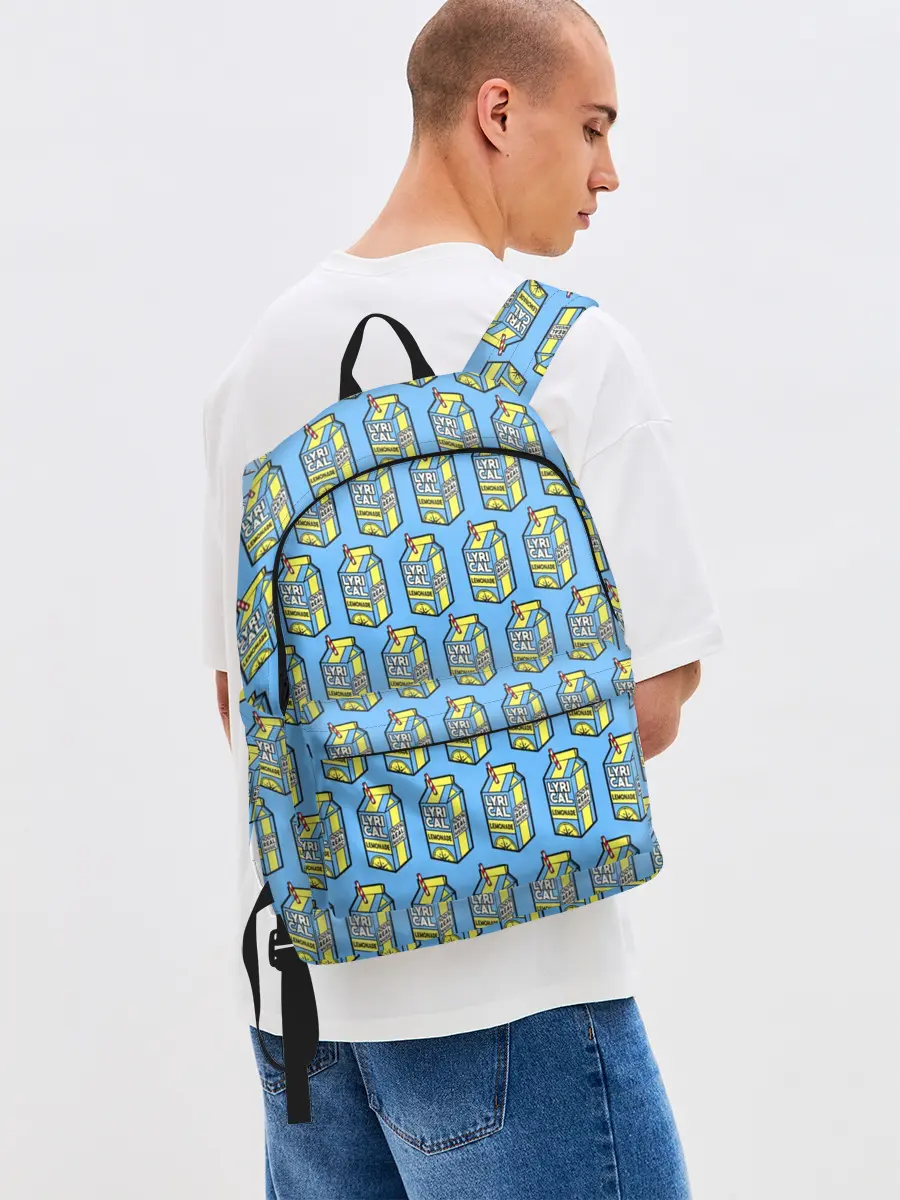 Рюкзак джинсовый / Lyrical Lemonade Pattern