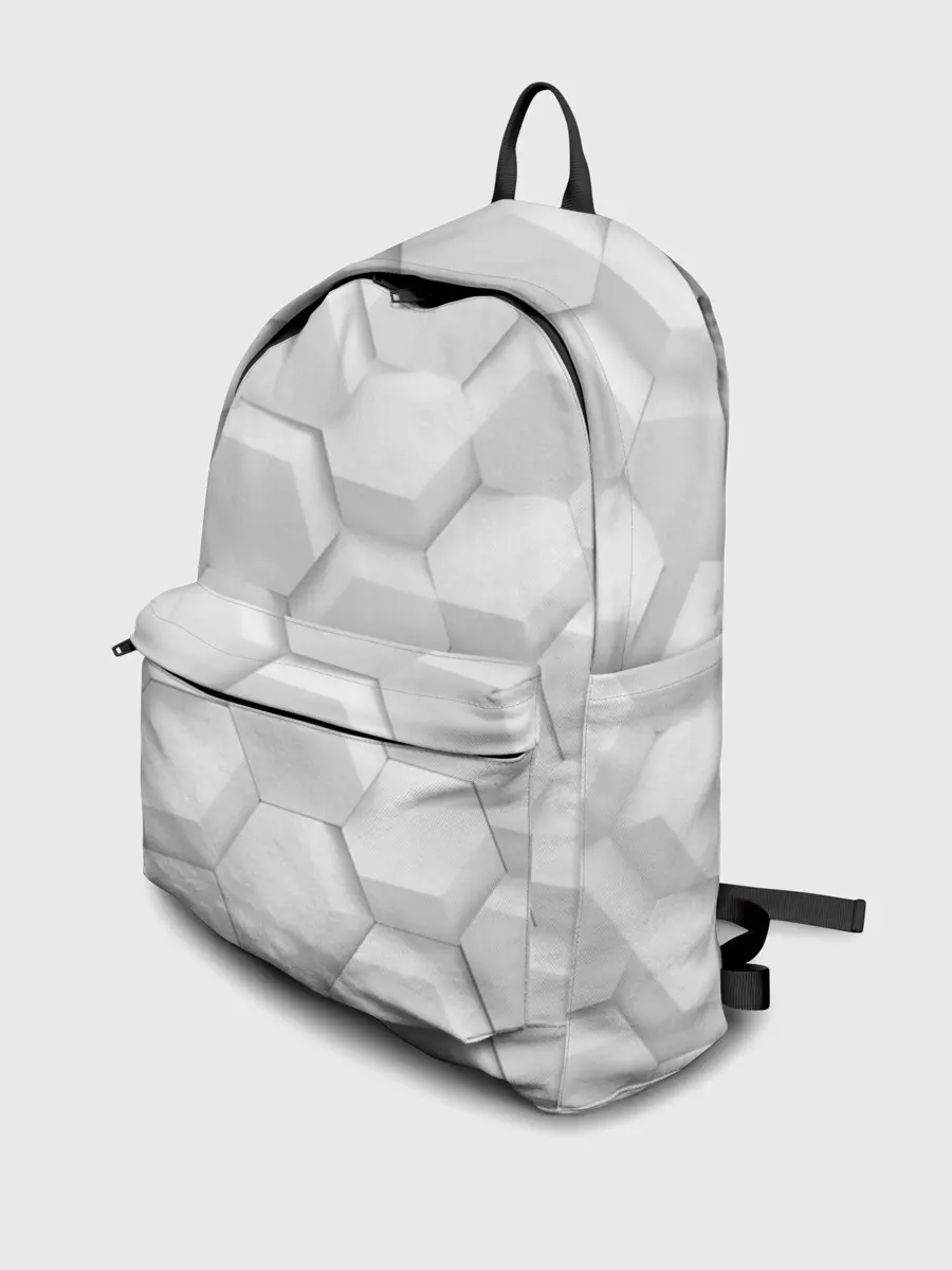 Рюкзак джинсовый / 3D WHITE