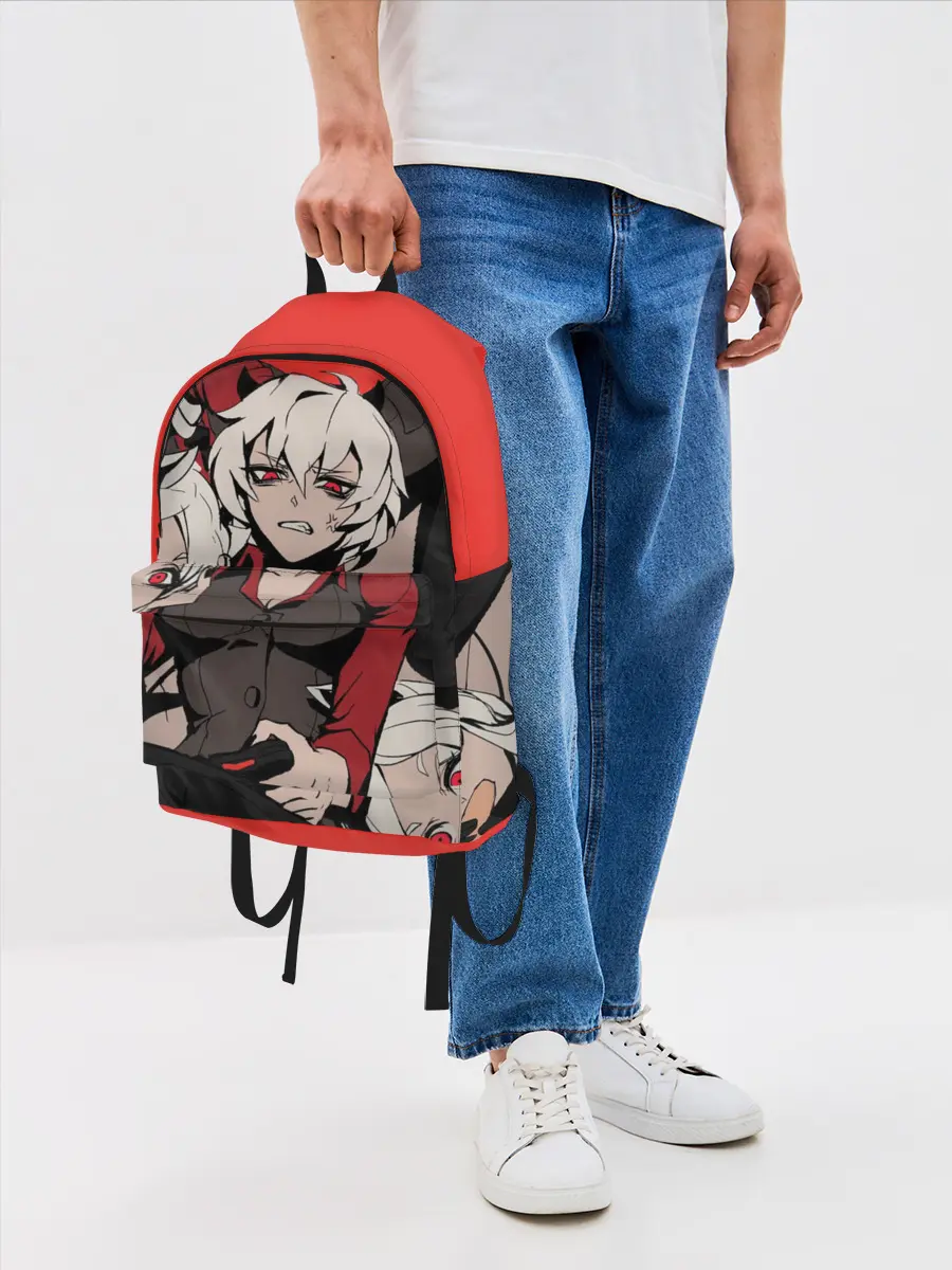 Рюкзак джинсовый / Хеллтейкер персонажи