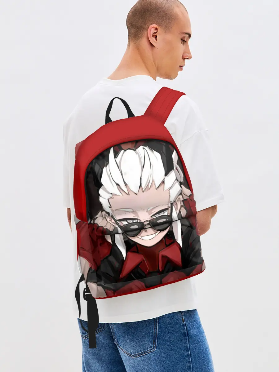 Рюкзак джинсовый / Справедливость Хеллтейкер