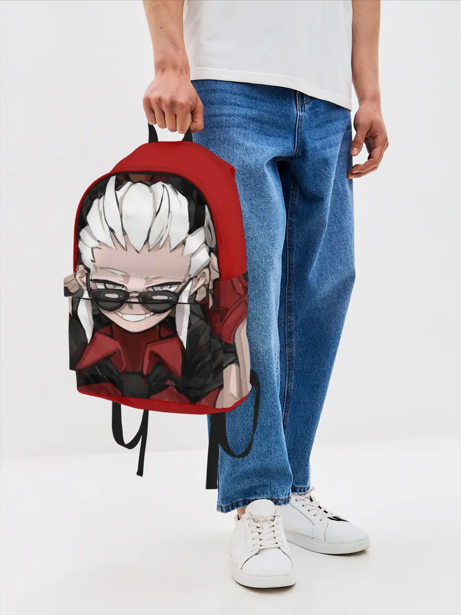 Рюкзак джинсовый / Справедливость Хеллтейкер