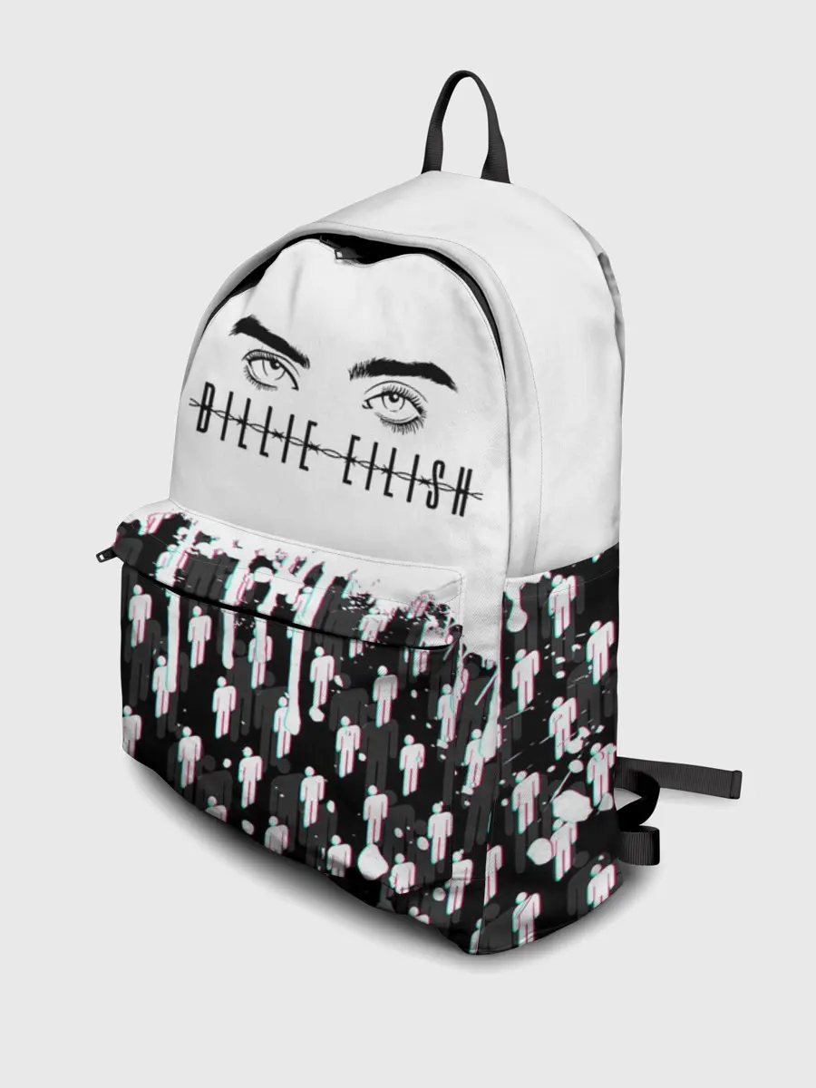 Рюкзак джинсовый / BILLIE EILISH GLITCH