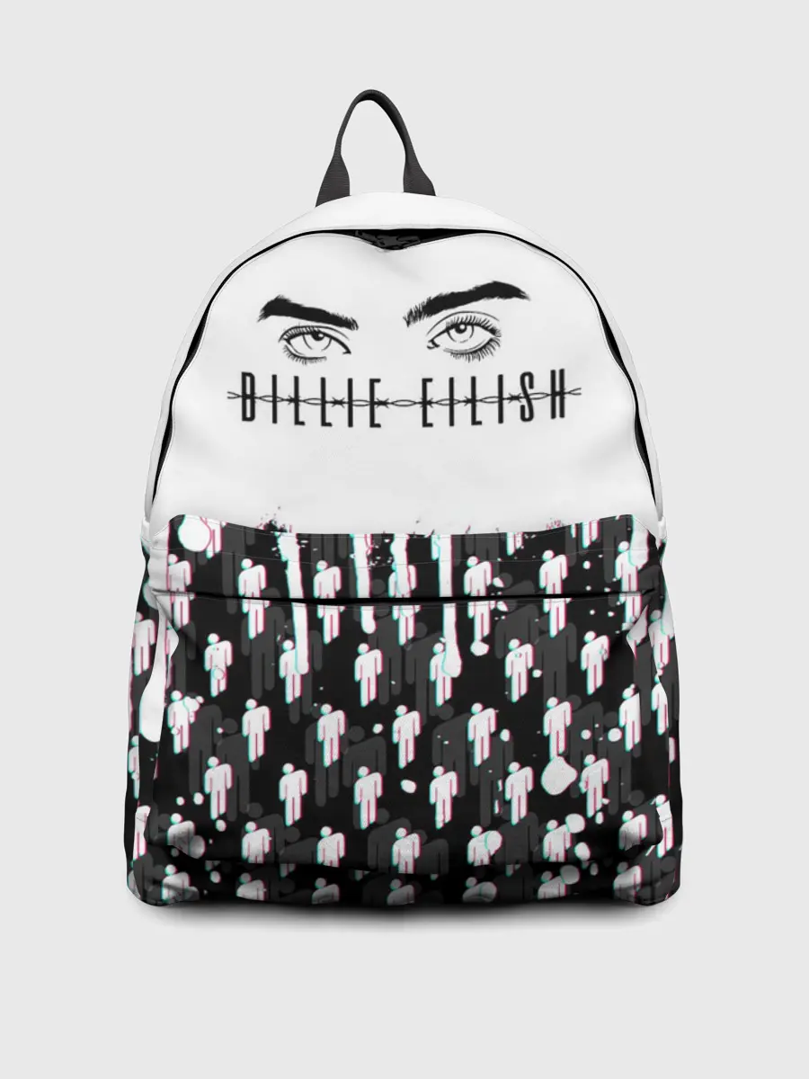 Рюкзак джинсовый / BILLIE EILISH GLITCH
