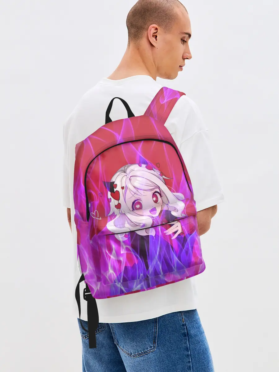 Рюкзак джинсовый / HELLTAKER. Модеус в огне