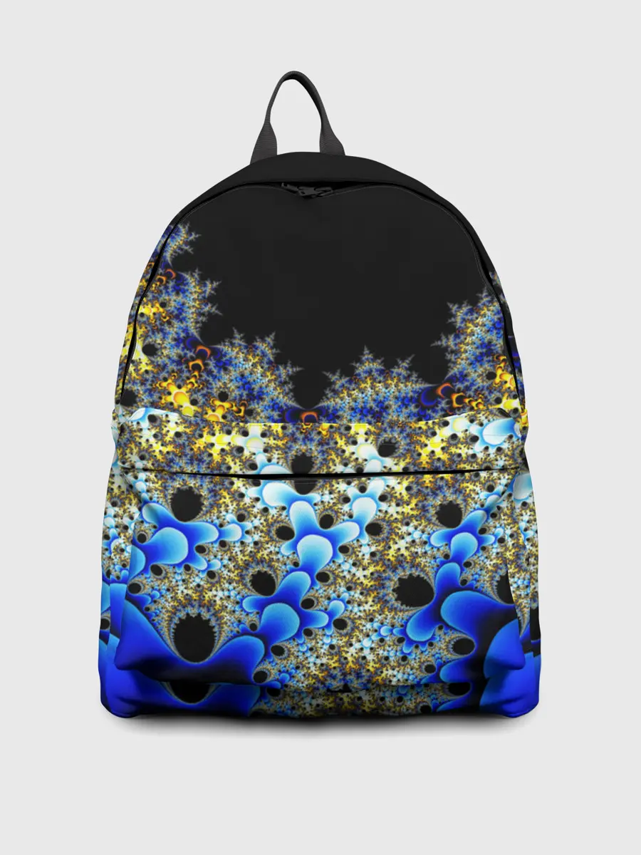 Рюкзак джинсовый / Фрактальная материя l Fractal